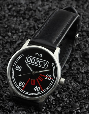 2CV Tachometer-Uhr